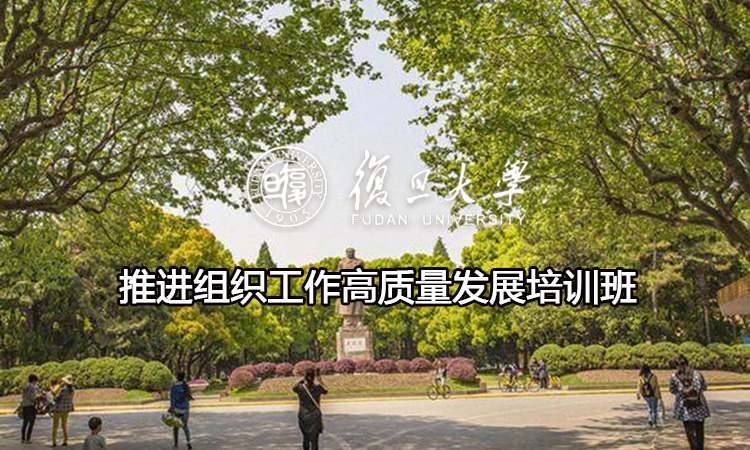 推进组织工作高质量发展培训班